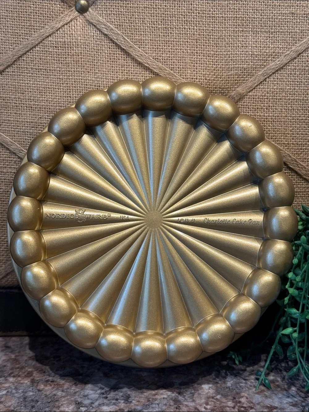 NORDIC WARE CHARLOTTE CAKE PAN